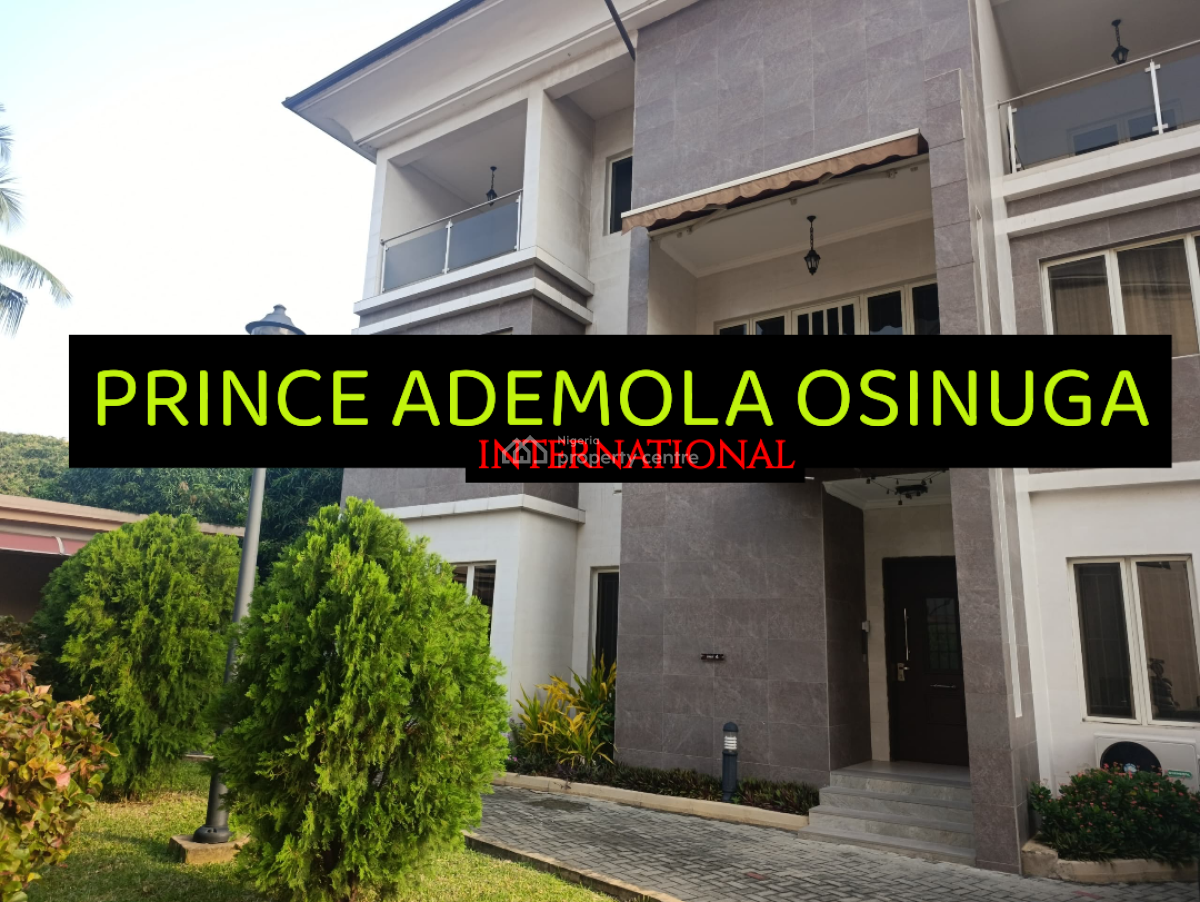 Luxury 4 Bedroom Terrace House + 2 Rooms Bq+pool+gym, Old Ikoyi, Ikoyi, Lagos, Terraced Duplex for Rent