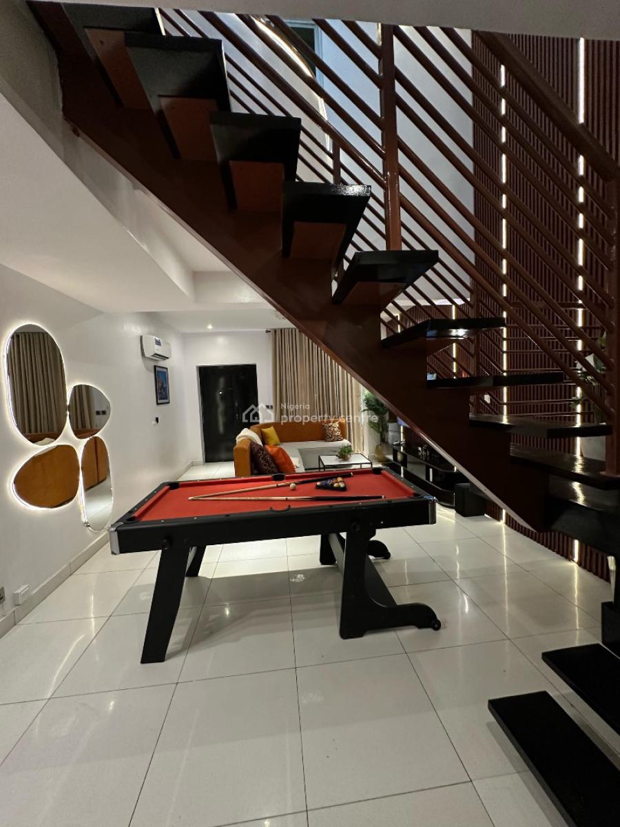 Luxury New 1bedroom with Ps5 -big Mirror -board Games - Balcony, Lekki Phase 1, Lekki, Lagos, Flat / Apartment Short Let