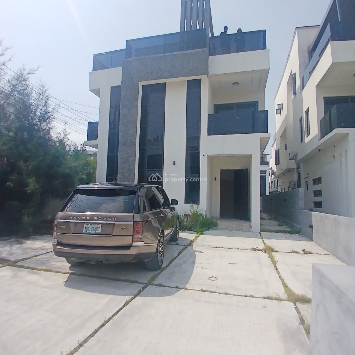 Majestic 5 Bedroom Detached Duplex with  2 Rooftop Terrace, Lekky County, Ikota, Lekki, Lagos, Detached Duplex for Rent
