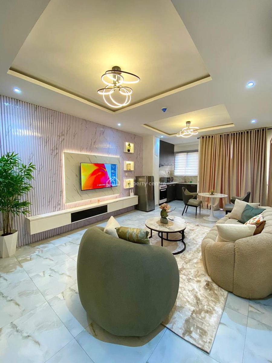 1 Bedroom Services Apartment, Ojuari Street,  Close to Safe Court Apartment, Ikate, Lekki, Lagos, Mini Flat (room and Parlour) Short Let