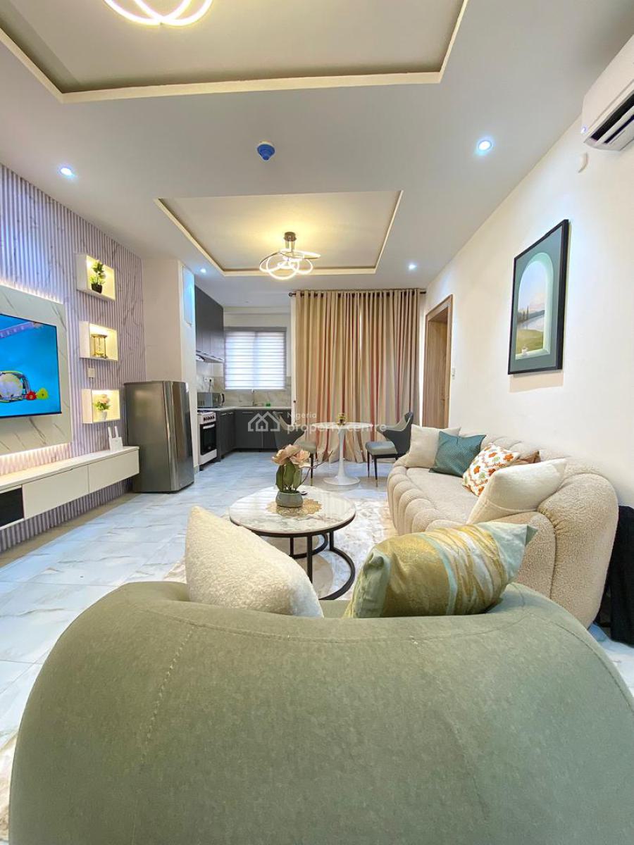 1 Bedroom Services Apartment, Ojuari Street,  Close to Safe Court Apartment, Ikate, Lekki, Lagos, Mini Flat (room and Parlour) Short Let