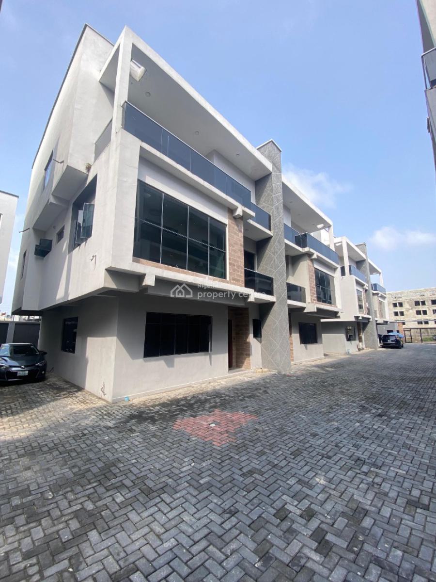 Lovely Fitted 5 Bedroom Semi Detached Duplex with 1 Bq, Ikate Elegushi, Lekki, Lagos, Semi-detached Duplex for Sale