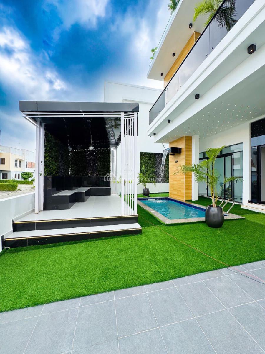 5 Bedroom Duplex with Pool & Cinema, Chevron, Lekki, Lagos, Detached Duplex for Sale