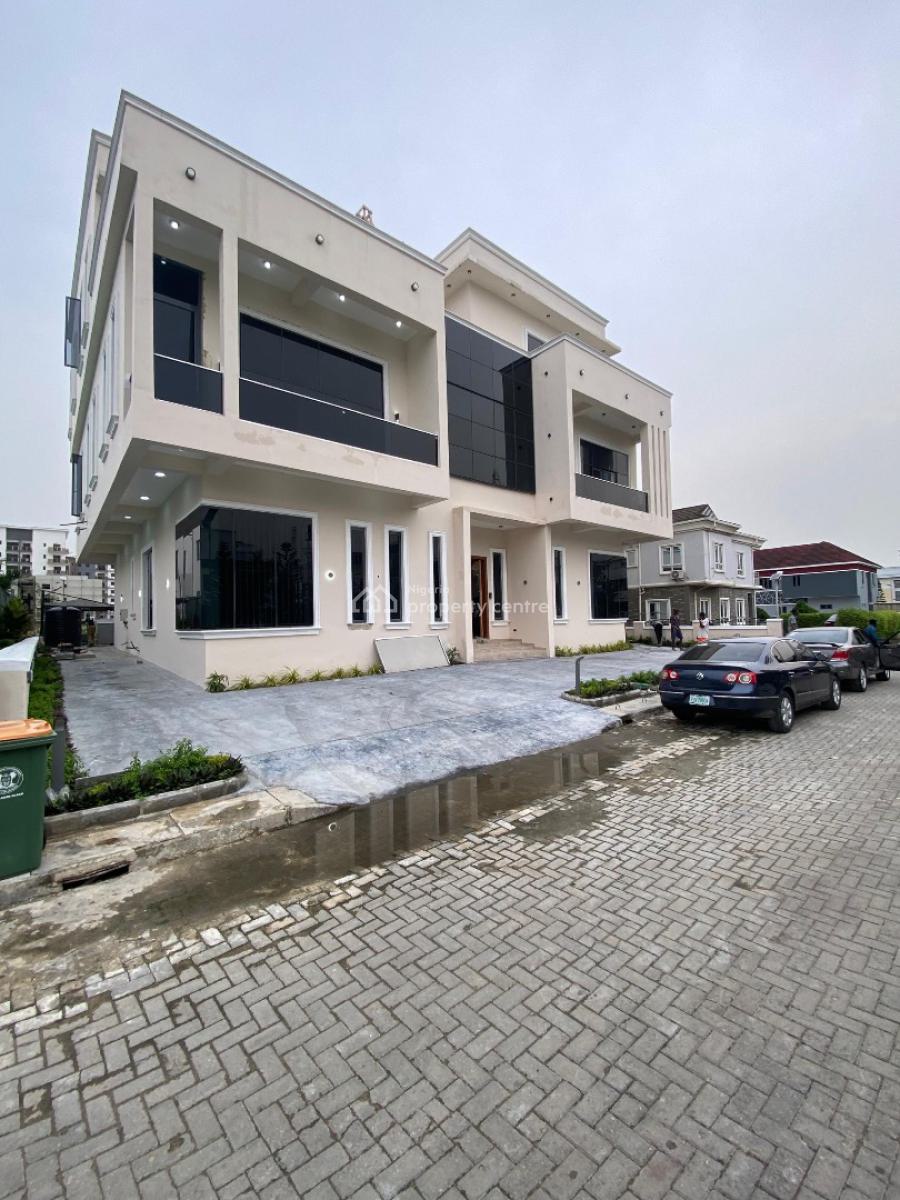 Newly Built 7 Bedroom Contemporary Design Triplex with 1 En-suite Bq, Ikate, Lekki, Lagos, Detached Duplex for Sale