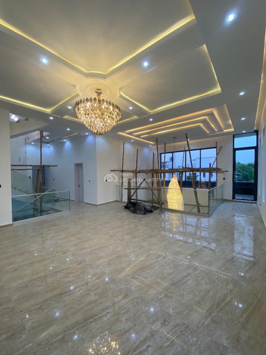 Newly Built 7 Bedroom Contemporary Design Triplex with 1 En-suite Bq, Ikate, Lekki, Lagos, Detached Duplex for Sale