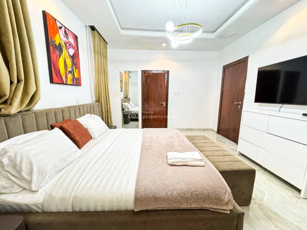 *(gray Escape )* Spacious 2 Bedroom Apartment with Ps5 and City View., Lekki, Lekki Phase 2, Lekki, Lagos, Detached Duplex Short Let