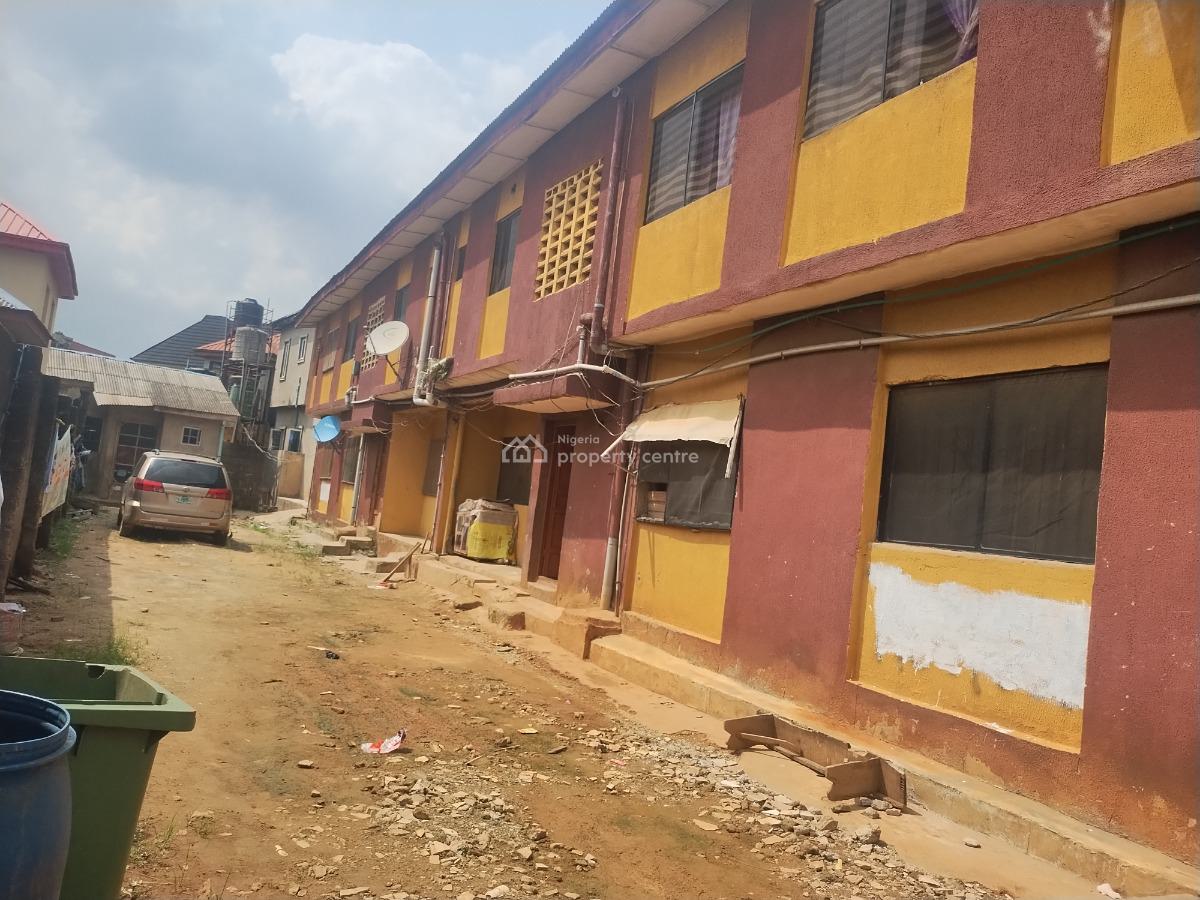 Block of 4 Flat and 2 Self Contains, Abule Egba, Agege, Lagos, Block of Flats for Sale