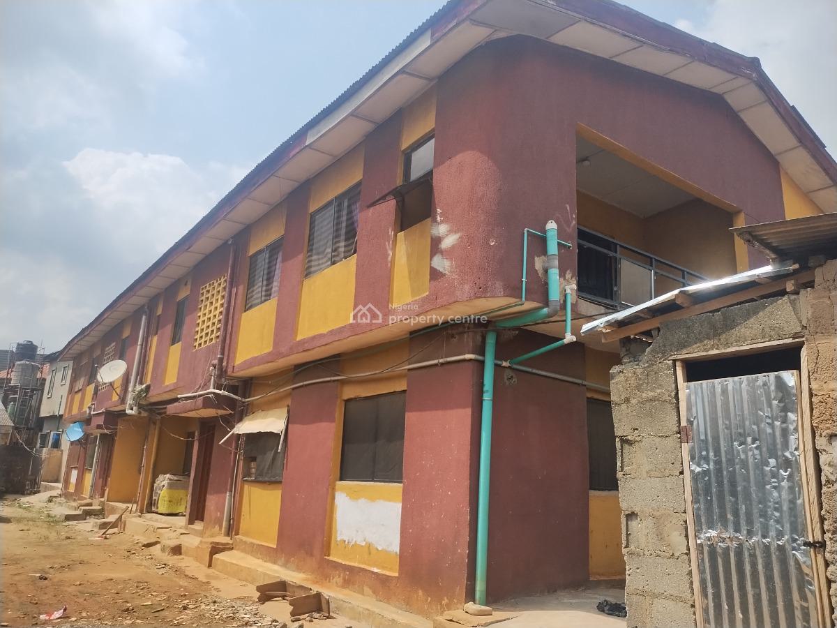 Block of 4 Flat and 2 Self Contains, Abule Egba, Agege, Lagos, Block of Flats for Sale