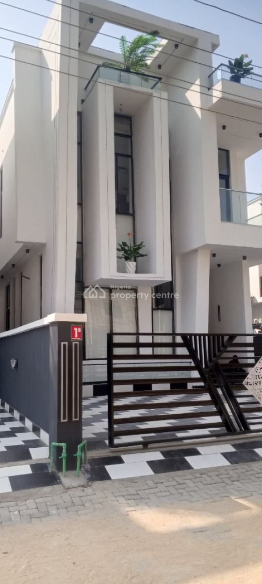 4 Bedroom Fully Detached House+ Bq with Swimming Pool, Chevron By Eleganza Bustop Lekki, Lekki, Lagos, Detached Duplex for Sale