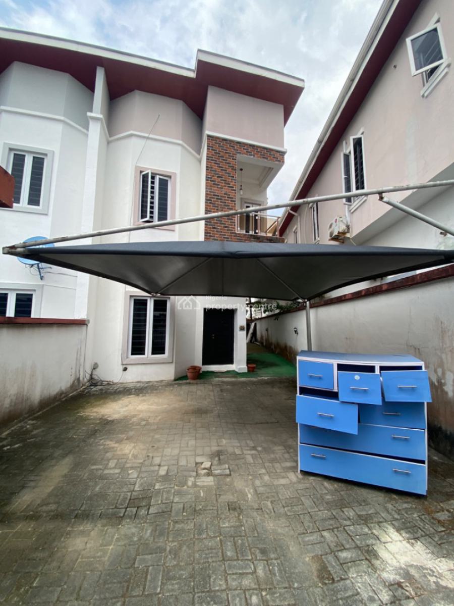 Lovely 4 Bedrooms Semi Detached Duplex with Bq /serviced Estate, Orchid Road Lekki, Lekki Phase 2, Lekki, Lagos, Semi-detached Duplex for Rent