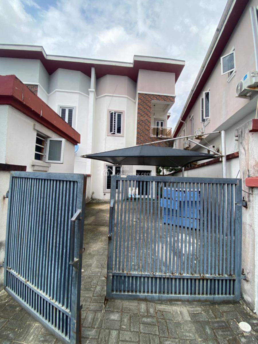 Lovely 4 Bedrooms Semi Detached Duplex with Bq /serviced Estate, Orchid Road Lekki, Lekki Phase 2, Lekki, Lagos, Semi-detached Duplex for Rent
