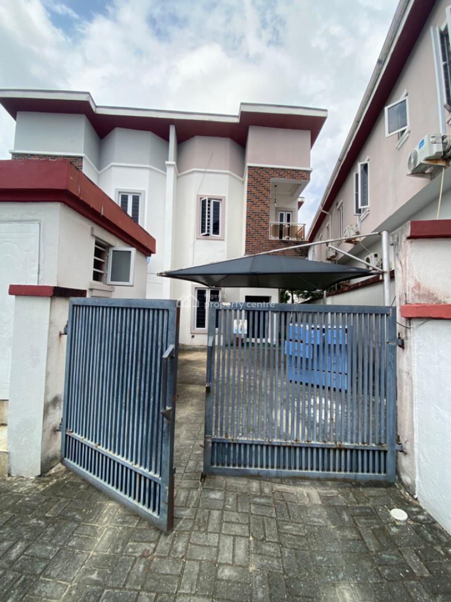 Lovely 4 Bedrooms Semi Detached Duplex with Bq /serviced Estate, Orchid Road Lekki, Lekki Phase 2, Lekki, Lagos, Semi-detached Duplex for Rent