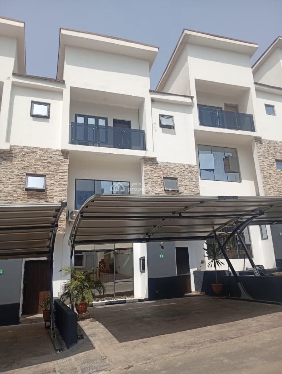 Luxury 4 Bedroom Terrace Duplex with Bq, Guzape District, Abuja, House for Sale