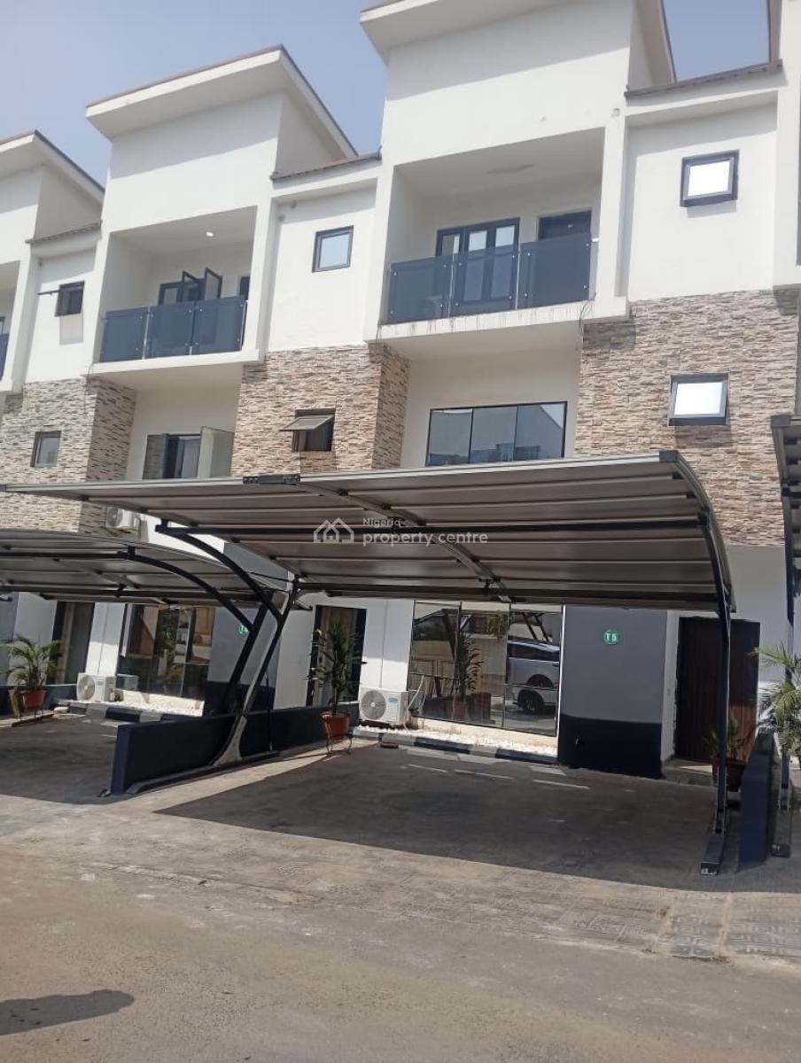 Luxury 4 Bedroom Terrace Duplex with Bq, Guzape District, Abuja, House for Sale