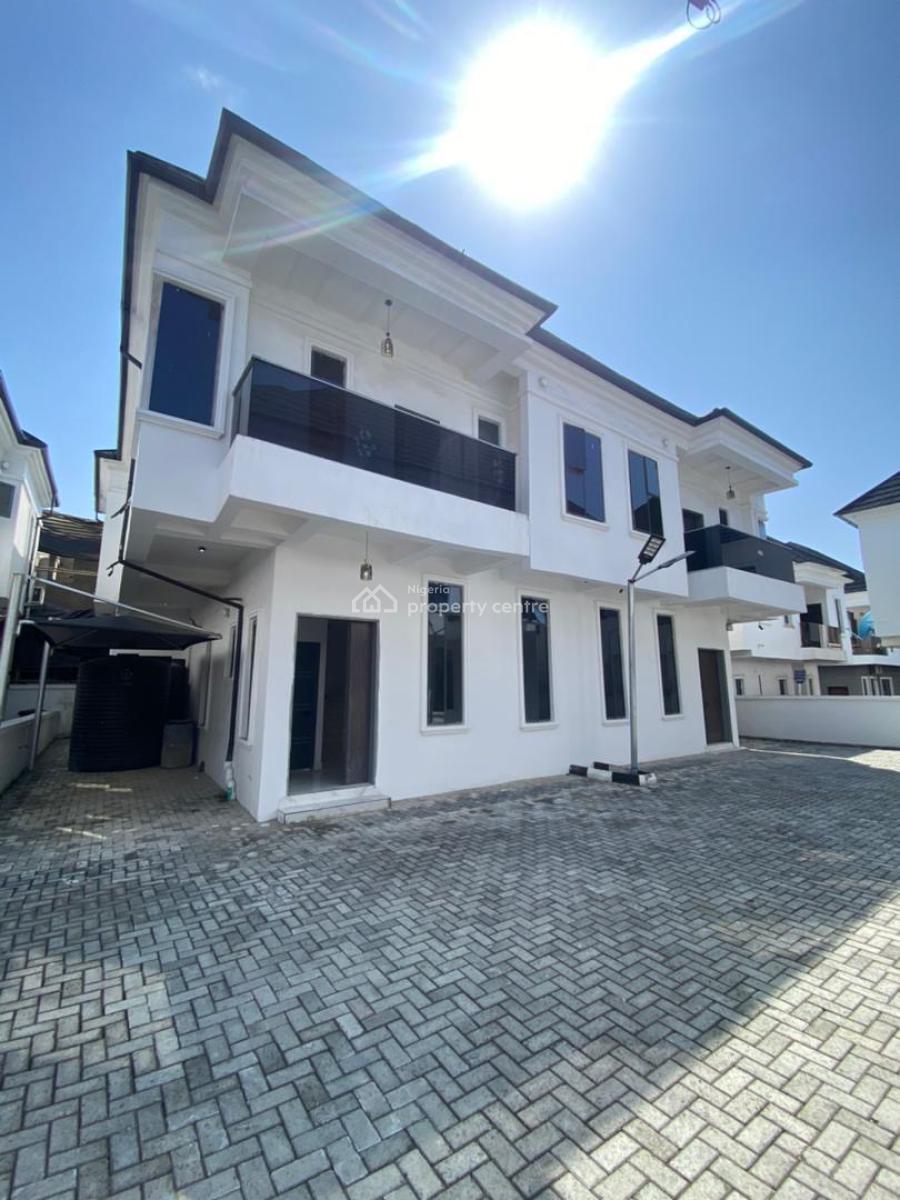 Newly Built 4 Bedroom Semi Detached Duplex, Chevron Toll Gate, Lekki, Lagos, Semi-detached Duplex for Sale