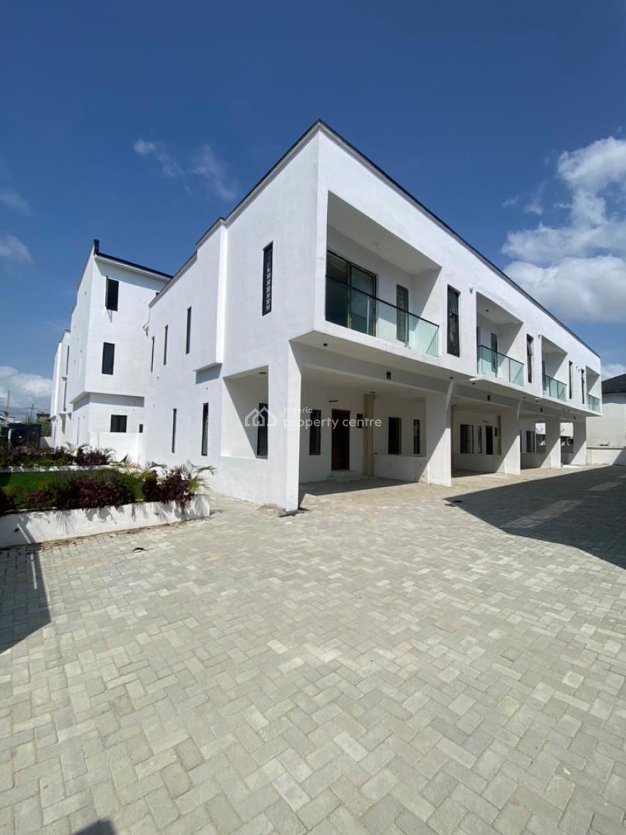 Lovely 4 Bedroom Terrace Duplex, Chevron Toll Gate, Lekki, Lagos, Terraced Duplex for Sale