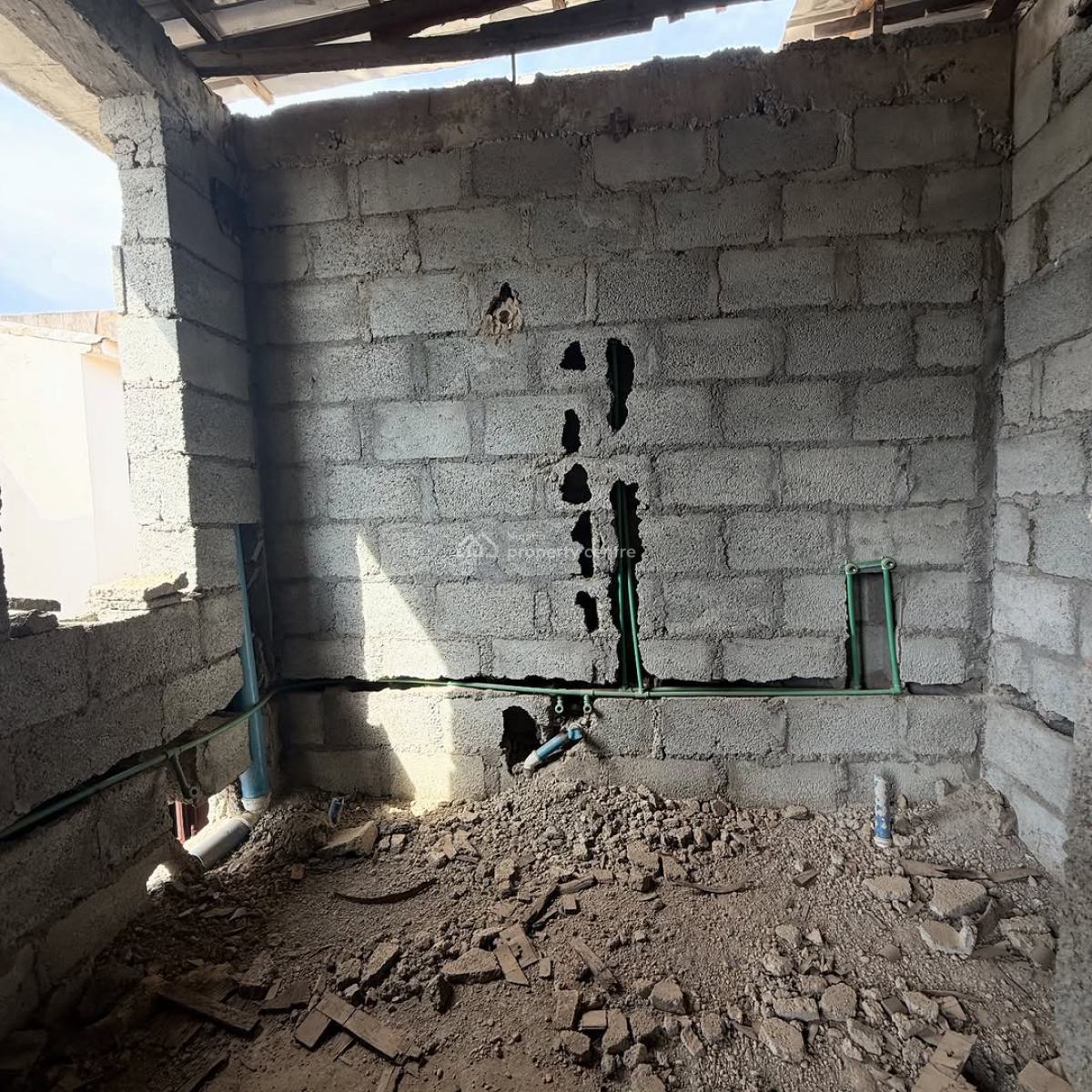 a Solidly Built Carcass 4-bedroom Terraced Duplex, Gwarinpa, Abuja, Terraced Duplex for Sale