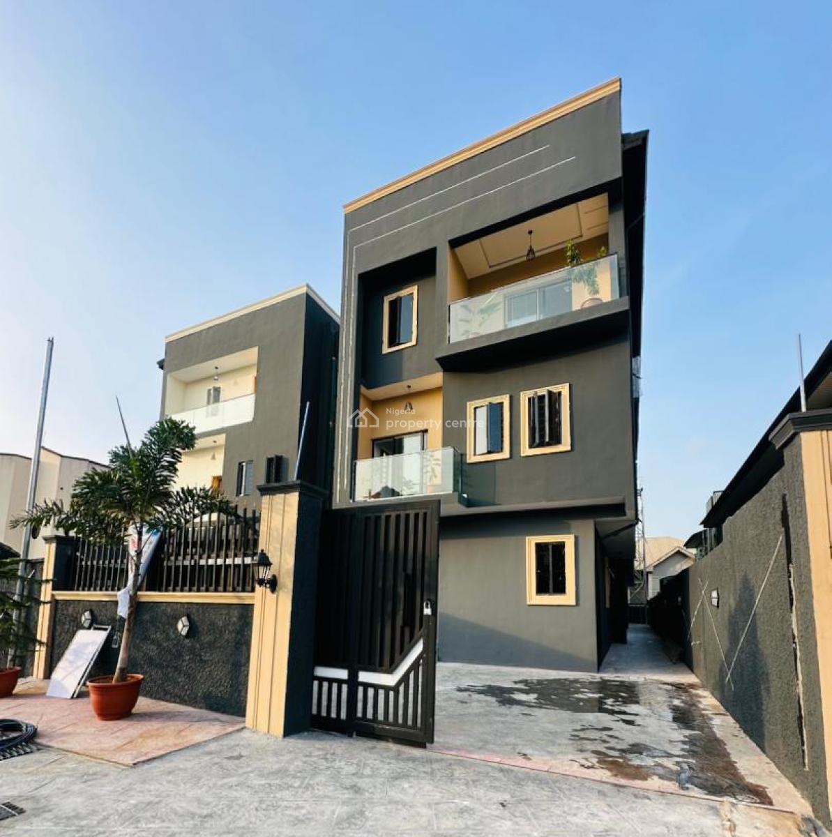 Newly Built 7 Bedroom Fully Detached Duplex with a Bq and Pool, Gra Phase 2, Magodo, Lagos, Detached Duplex for Sale