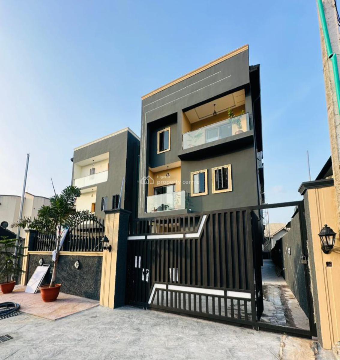 Newly Built 7 Bedroom Fully Detached Duplex with a Bq and Pool, Gra Phase 2, Magodo, Lagos, Detached Duplex for Sale