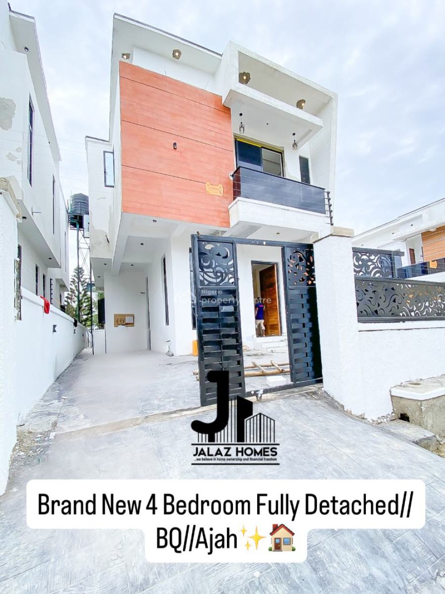 Brand New 4 Bedroom Detached Home, Ajah, Lagos, House for Sale