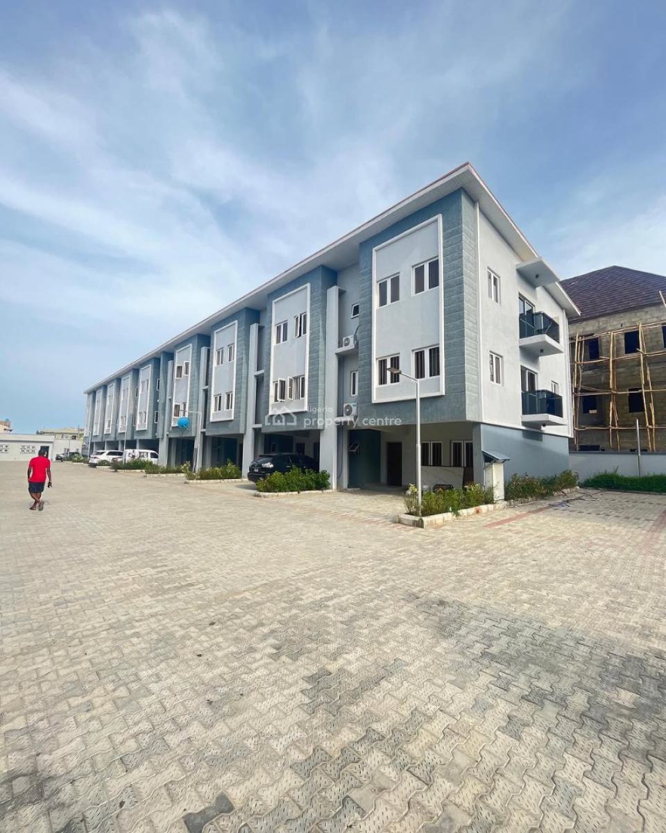 Luxury 3 Bedroom Terrace Duplex, New Road, Lekki, Lagos, Terraced Duplex for Sale