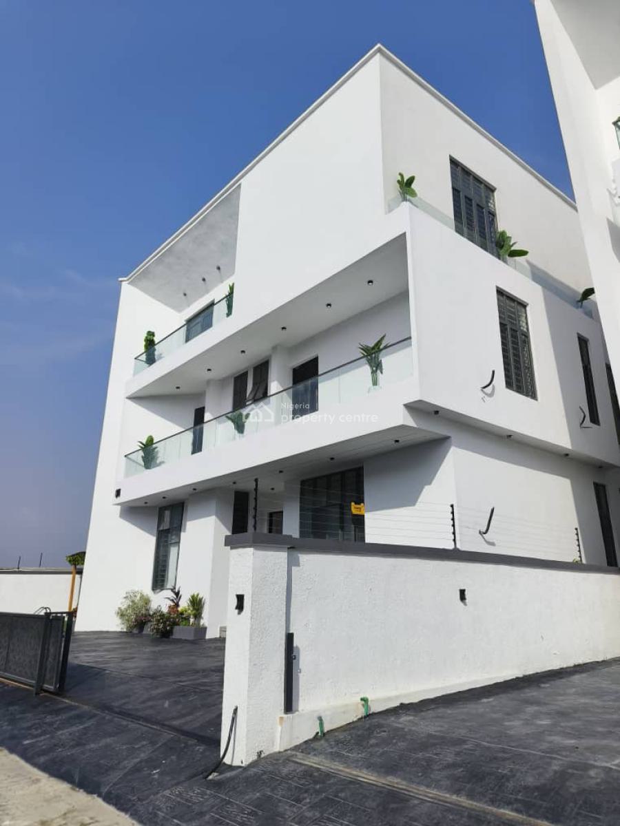 Luxurious Well Built 5 Bedroom Fully Detached Duplex with Bq, Chevron, Lekki, Lagos, Detached Duplex for Sale