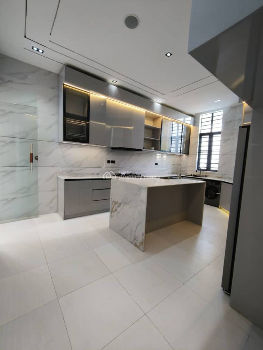 Luxurious Well Built 5 Bedroom Fully Detached Duplex with Bq, Chevron, Lekki, Lagos, Detached Duplex for Sale