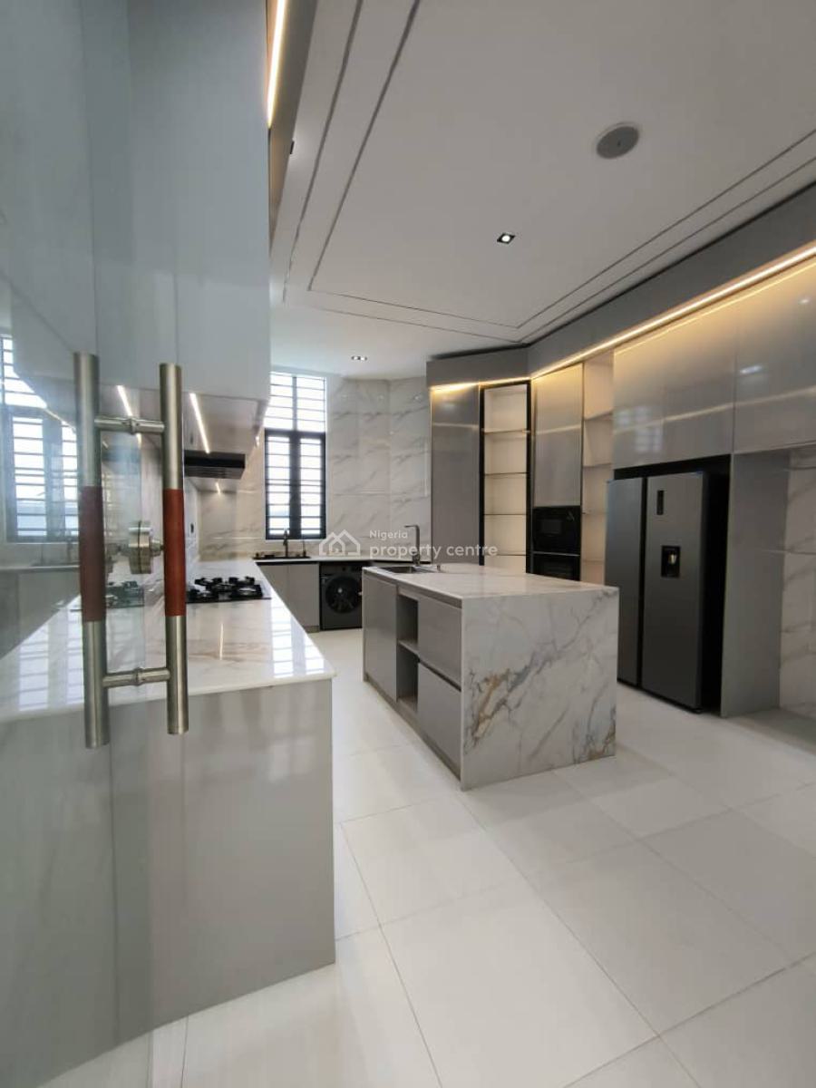 Luxurious Well Built 5 Bedroom Fully Detached Duplex with Bq, Chevron, Lekki, Lagos, Detached Duplex for Sale