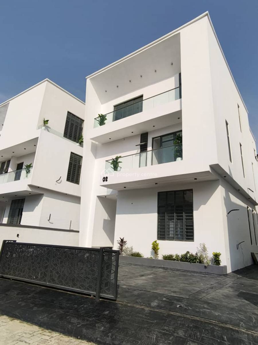 Luxurious Well Built 5 Bedroom Fully Detached Duplex with Bq, Chevron, Lekki, Lagos, Detached Duplex for Sale