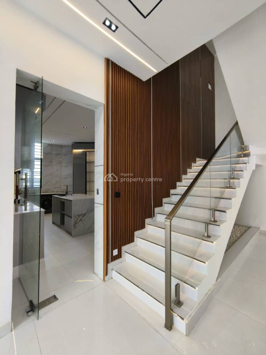 Luxurious Well Built 5 Bedroom Fully Detached Duplex with Bq, Chevron, Lekki, Lagos, Detached Duplex for Sale