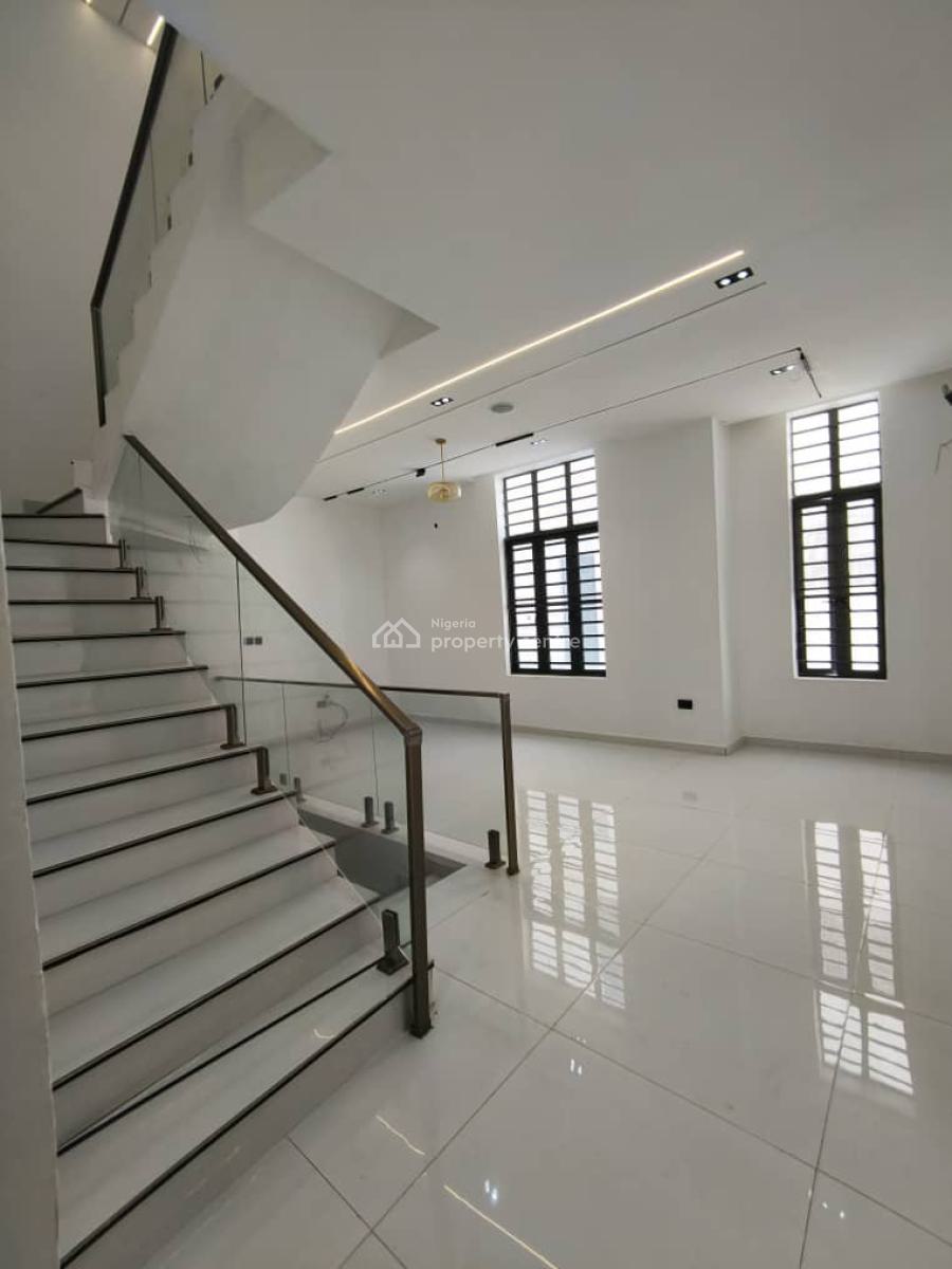 Luxurious Well Built 5 Bedroom Fully Detached Duplex with Bq, Chevron, Lekki, Lagos, Detached Duplex for Sale