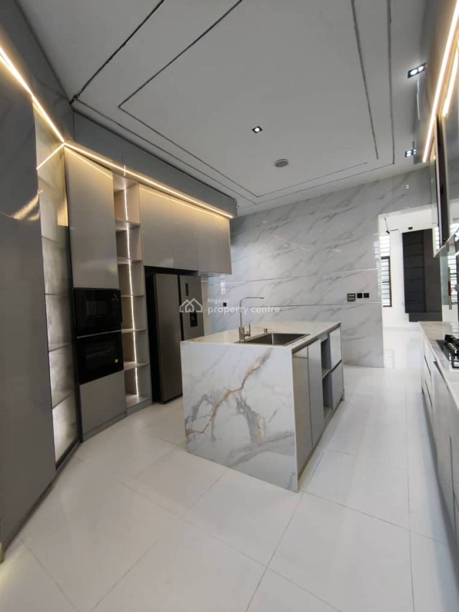 Luxurious Well Built 5 Bedroom Fully Detached Duplex with Bq, Chevron, Lekki, Lagos, Detached Duplex for Sale