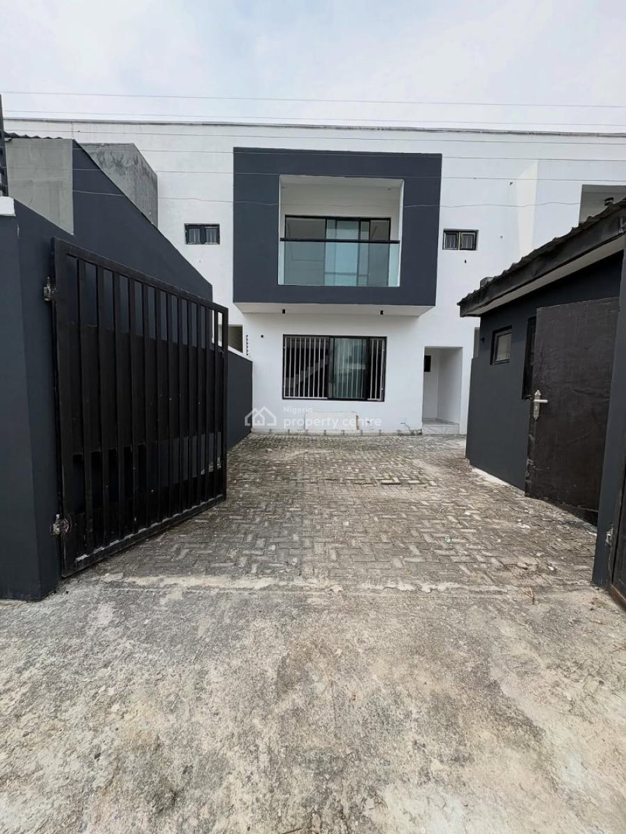 Self Compound 4 Bedroom Terrace Duplex, Ikota, Lekki, Lagos, Semi-detached Duplex for Sale