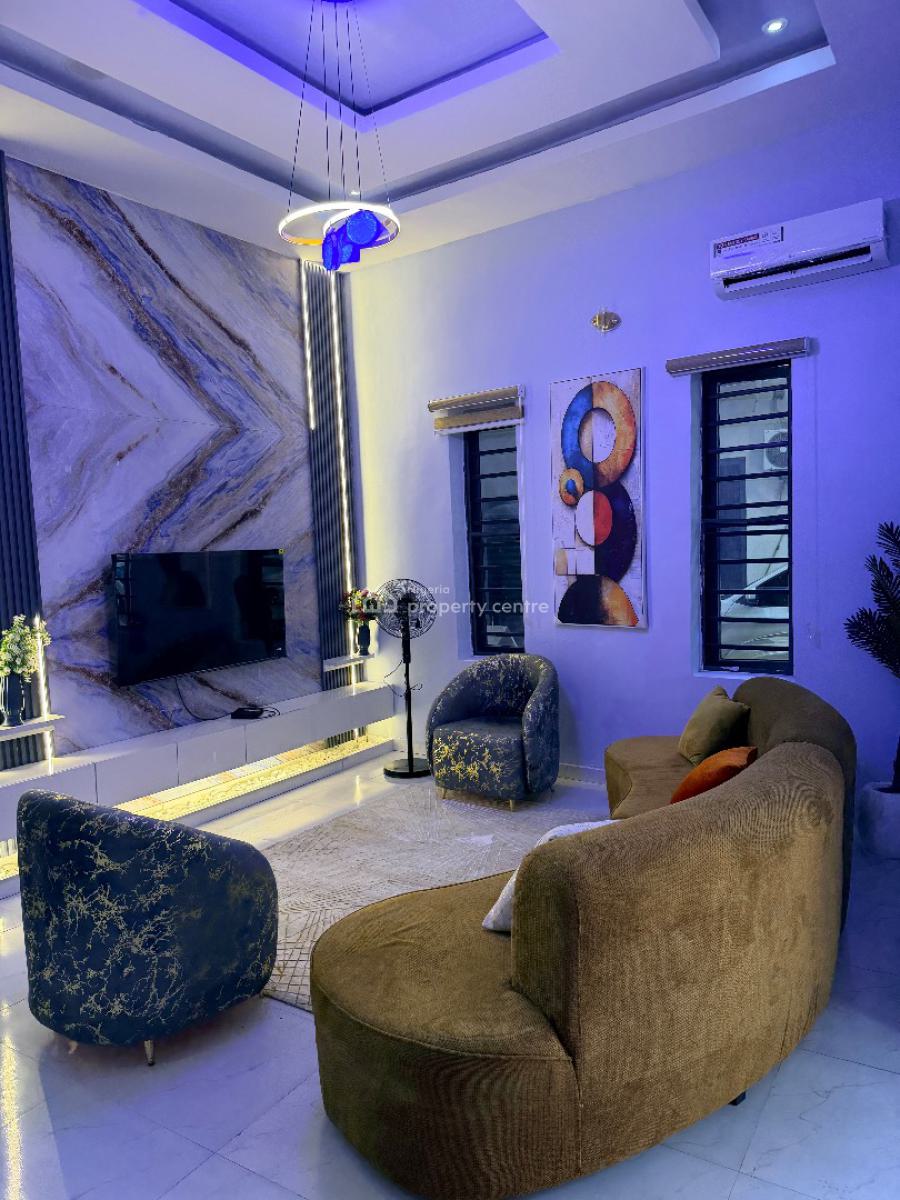 New Built 4 Bedroom Apartment, Chevron Drive, Lekki, Lagos, Semi-detached Duplex Short Let