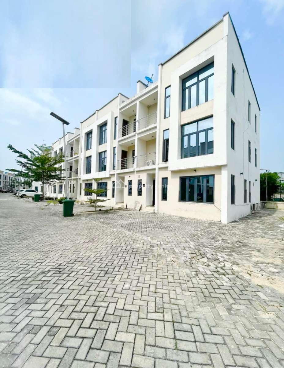 Newly Built Fully Serviced 4 Bedroom Terrace Duplex with Bq, Ikate Elegushi, Lekki, Lagos, Terraced Duplex for Rent