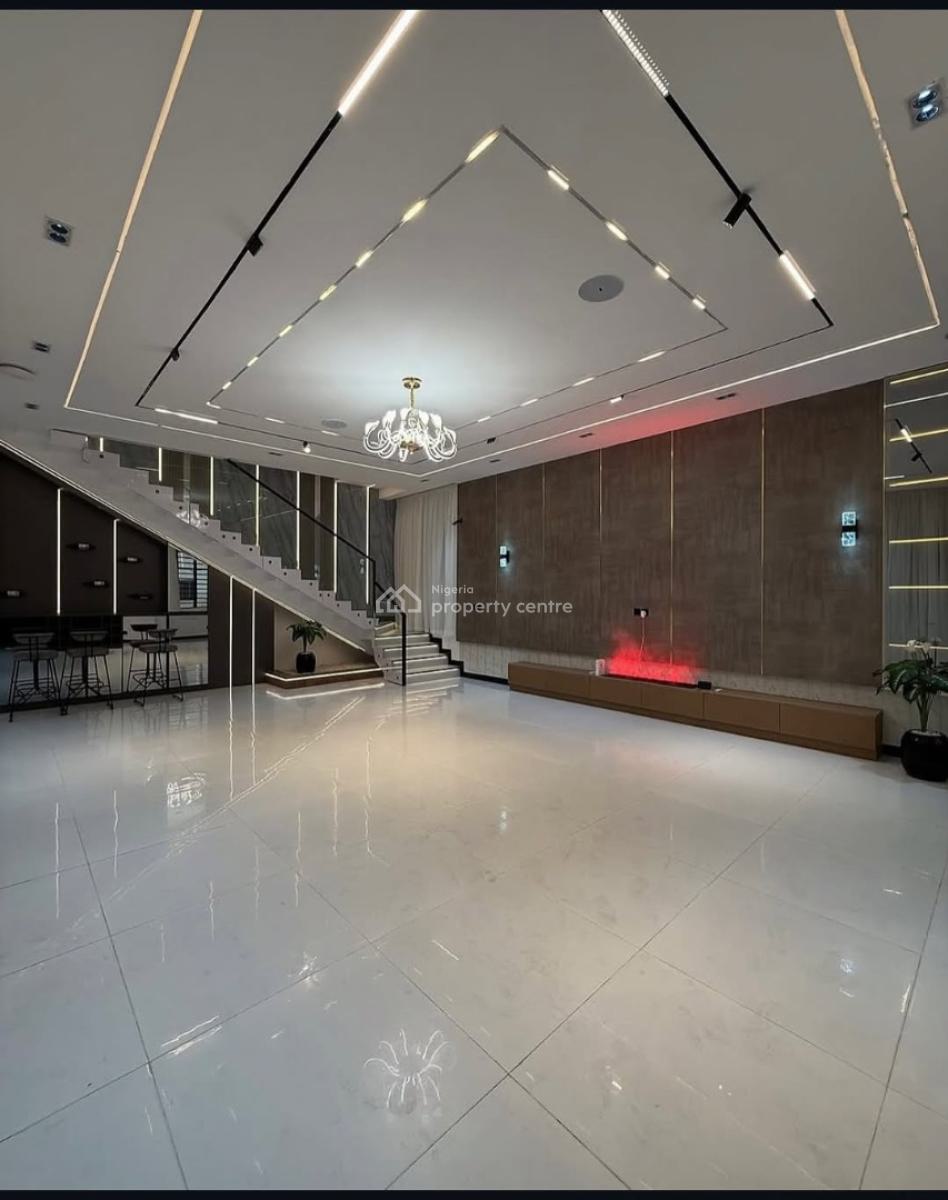 5 Bedroom Duplex with Swimming Pool and Cinema Fully Automated, 2nd Toll Gate, Lekki, Lagos, Detached Duplex for Sale