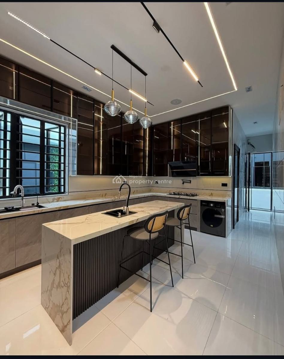 5 Bedroom Duplex with Swimming Pool and Cinema Fully Automated, 2nd Toll Gate, Lekki, Lagos, Detached Duplex for Sale