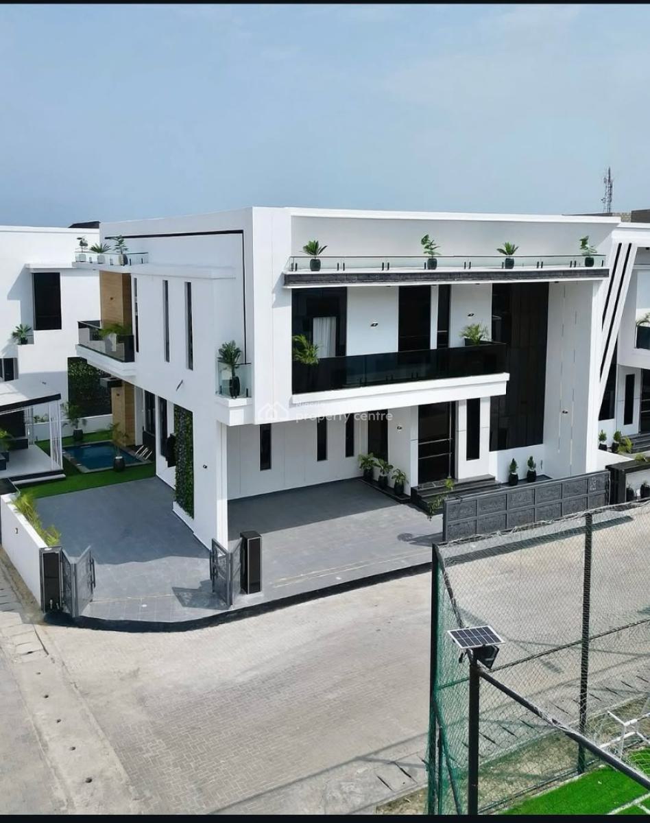 5 Bedroom Duplex with Swimming Pool and Cinema Fully Automated, 2nd Toll Gate, Lekki, Lagos, Detached Duplex for Sale