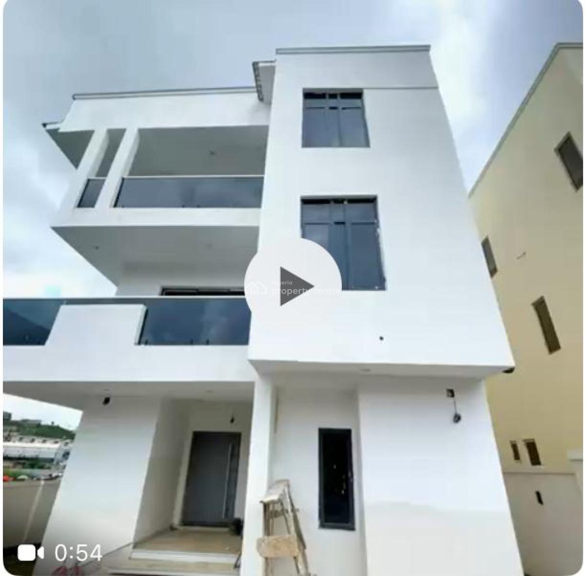 Smart and Comtemporary 7 Bedroom Duplex with Bq, Guzape District, Abuja, Detached Duplex for Sale