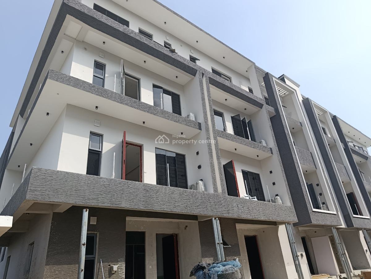 Newly Built 4 Bedroom Terrace + Bq + Swimming Pool, Victoria Island Extension, Victoria Island (vi), Lagos, Terraced Duplex for Sale