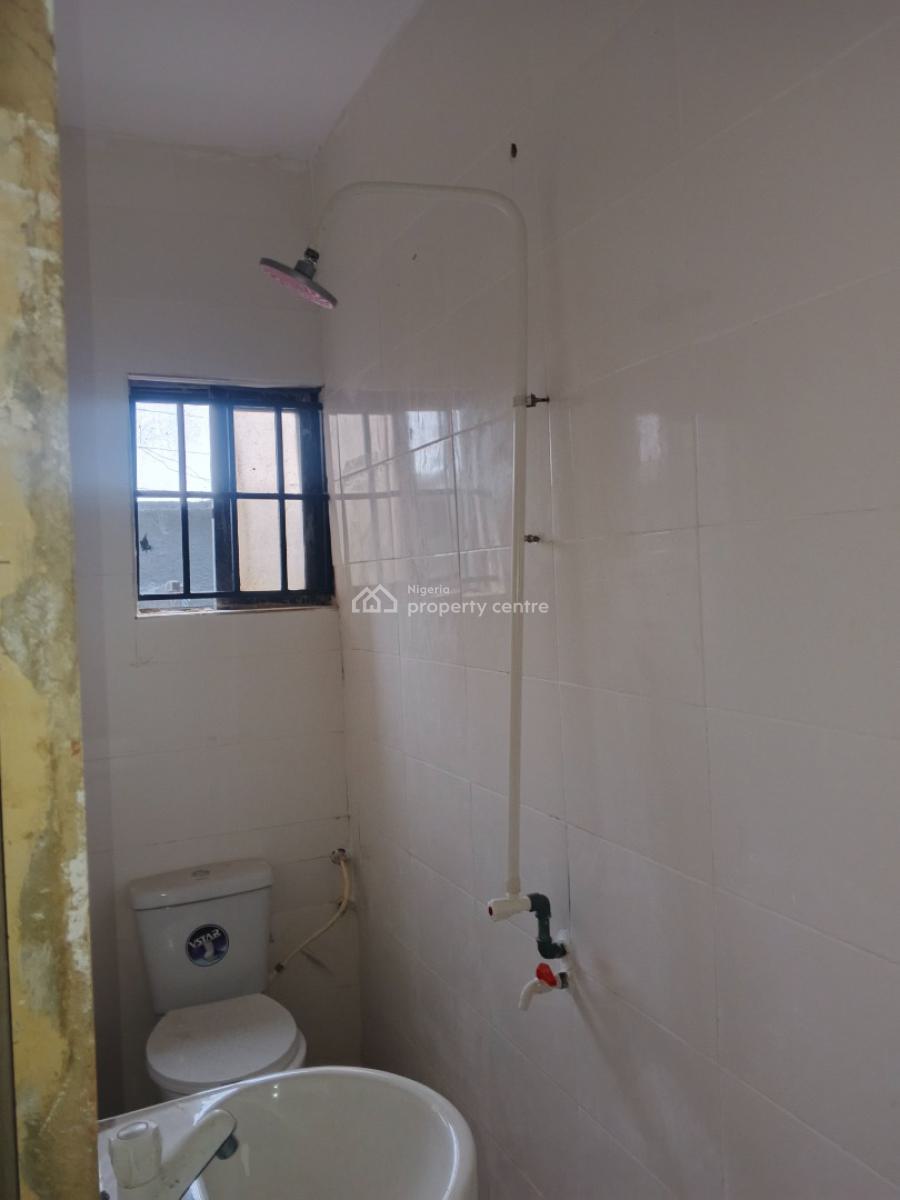 Newly Renovated 2 Bedroom Flat All Room Ensuit with Visitors Toilet, Inside Well Secured Estate in Ojodu, Ojodu, Lagos, Flat / Apartment for Rent