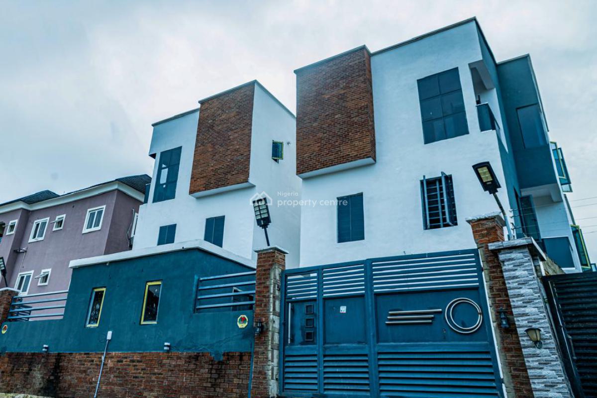 Beautifully Finished 4 Bedroom Fully Detached House with Bq, Thomas Estate, Lekki, Lagos, Detached Duplex for Sale