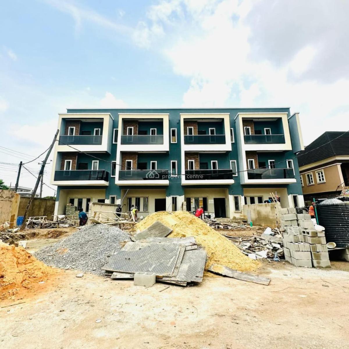 Spaciously Built 4 Bedroom Terrace Duplex, Adeniyi Jones, Ikeja, Lagos, Terraced Duplex for Sale