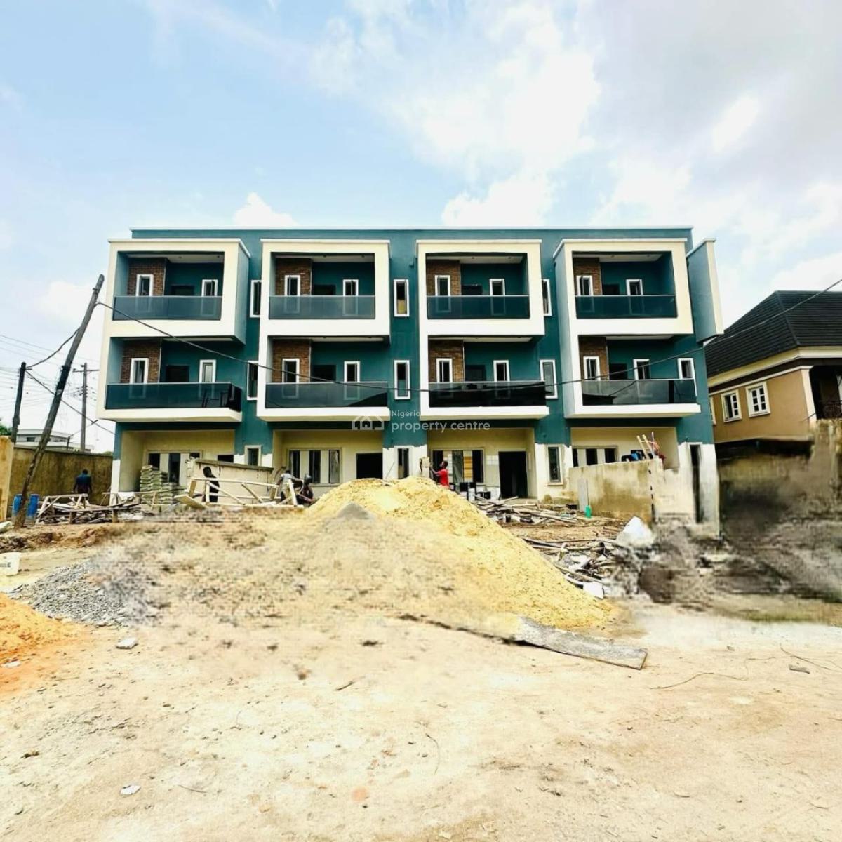 Spaciously Built 4 Bedroom Terrace Duplex, Adeniyi Jones, Ikeja, Lagos, Terraced Duplex for Sale