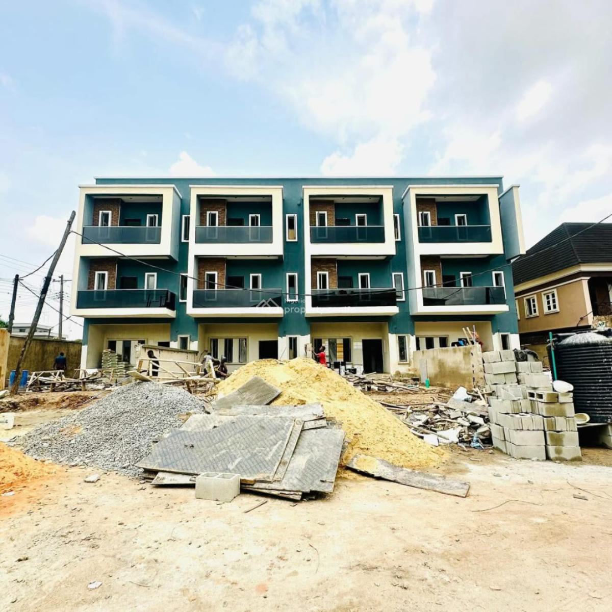 Spaciously Built 4 Bedroom Terrace Duplex, Adeniyi Jones, Ikeja, Lagos, Terraced Duplex for Sale