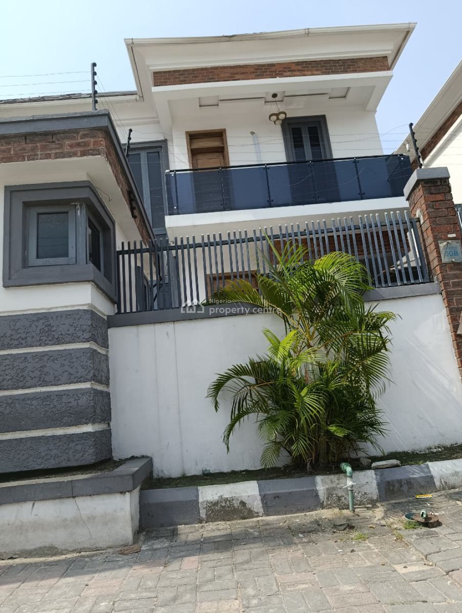 Commercial 4bedroom Fully Detached Duplex+ Bq, Chevron, Lekki, Lagos, Detached Duplex for Rent