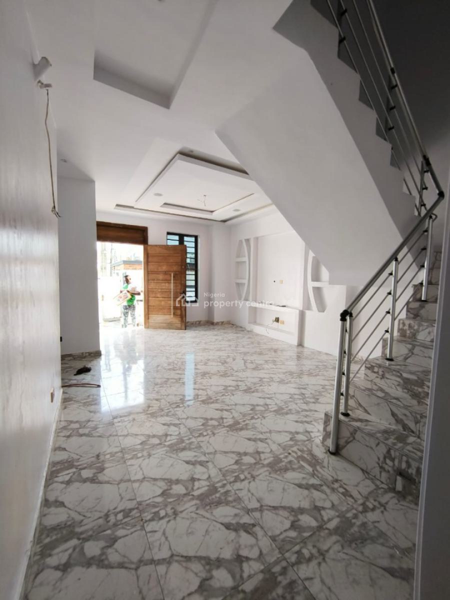 Commercial 4bedroom Fully Detached Duplex+ Bq, Chevron, Lekki, Lagos, Detached Duplex for Rent