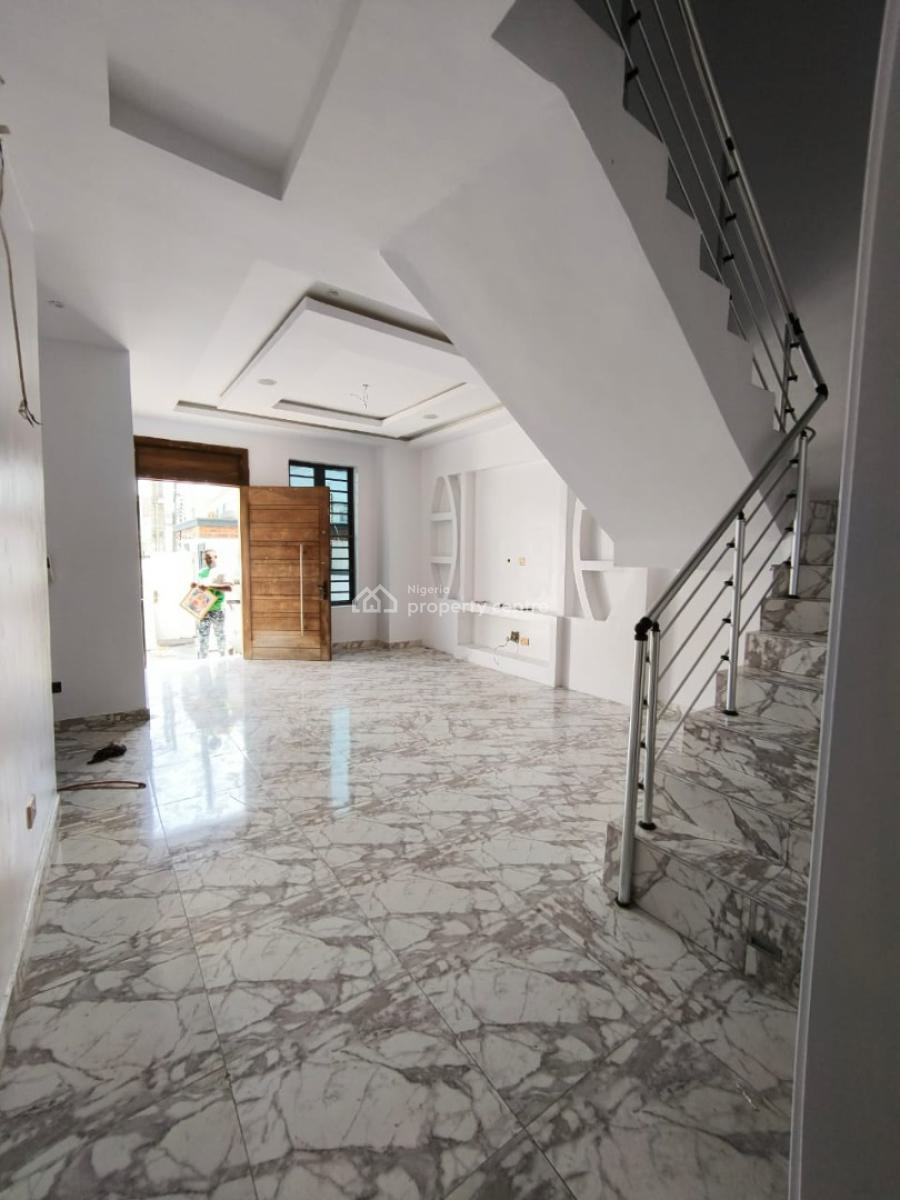 Commercial 4bedroom Fully Detached Duplex+ Bq, Chevron, Lekki, Lagos, Detached Duplex for Rent