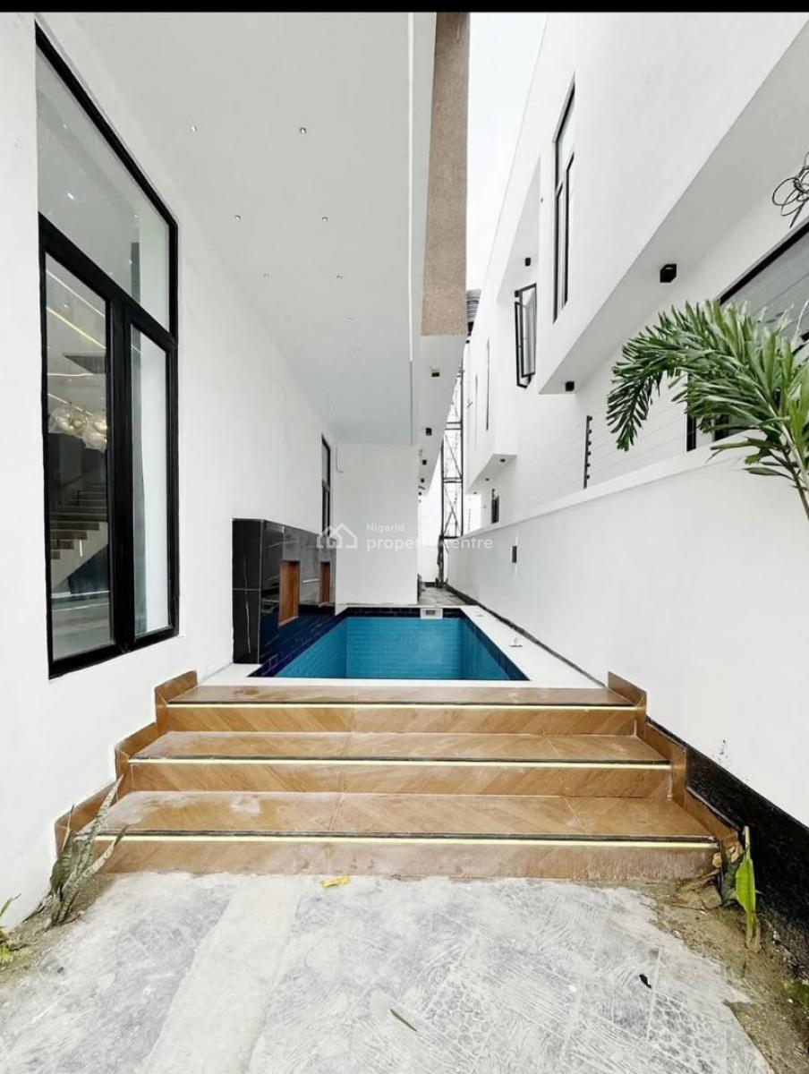 Contemporary 4 Bedroom Detached Duplex with a Swimming Pool and a Bq, Ajah Lekki, Lekki, Lagos, Detached Duplex for Sale