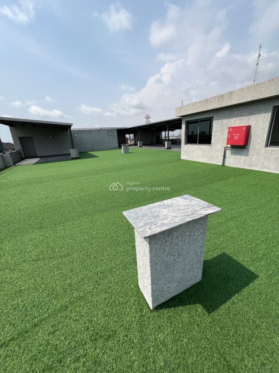 Rooftop Open Plan Office,  Also Suitable for Restaurant, Bar, Events, Lekki Phase 1, Lekki, Lagos, Office Space for Rent